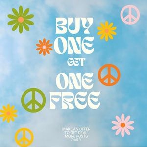 BUY ONE GET ONE FREE SALE